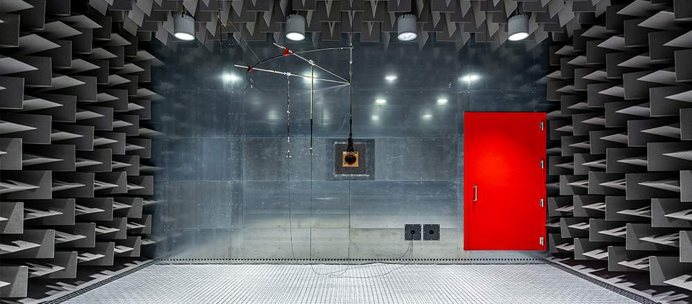 Anechoic Chamber bygget for Scan-Speak