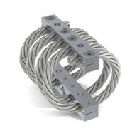 Wire Rope mount, HH18 Chokdæmper