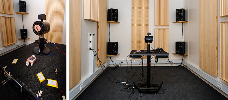 Audio sound test facility