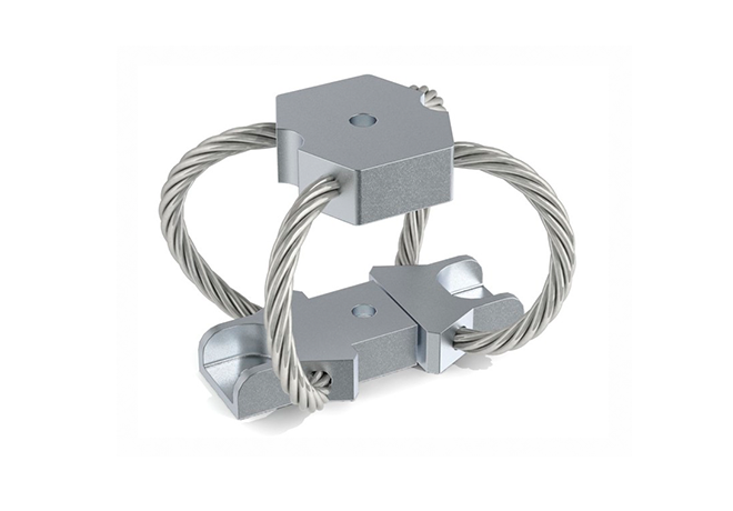MP6 Wire rope mount Chokdæmper